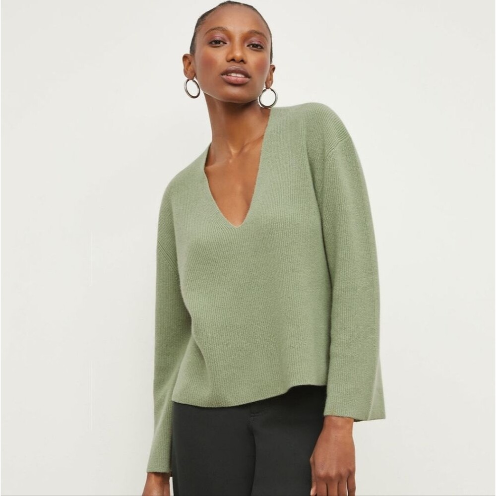 M.M. Lafleur The Sophie Sweater - Cashmere Medium Jade